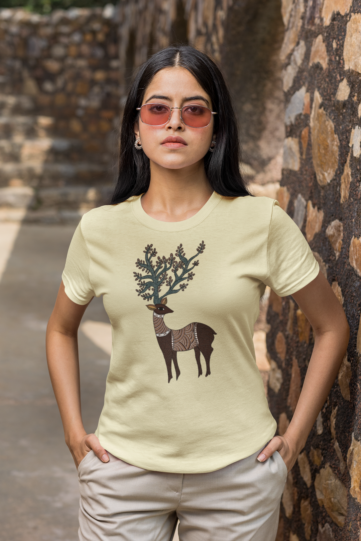 Unisex Gond Deer T-shirt