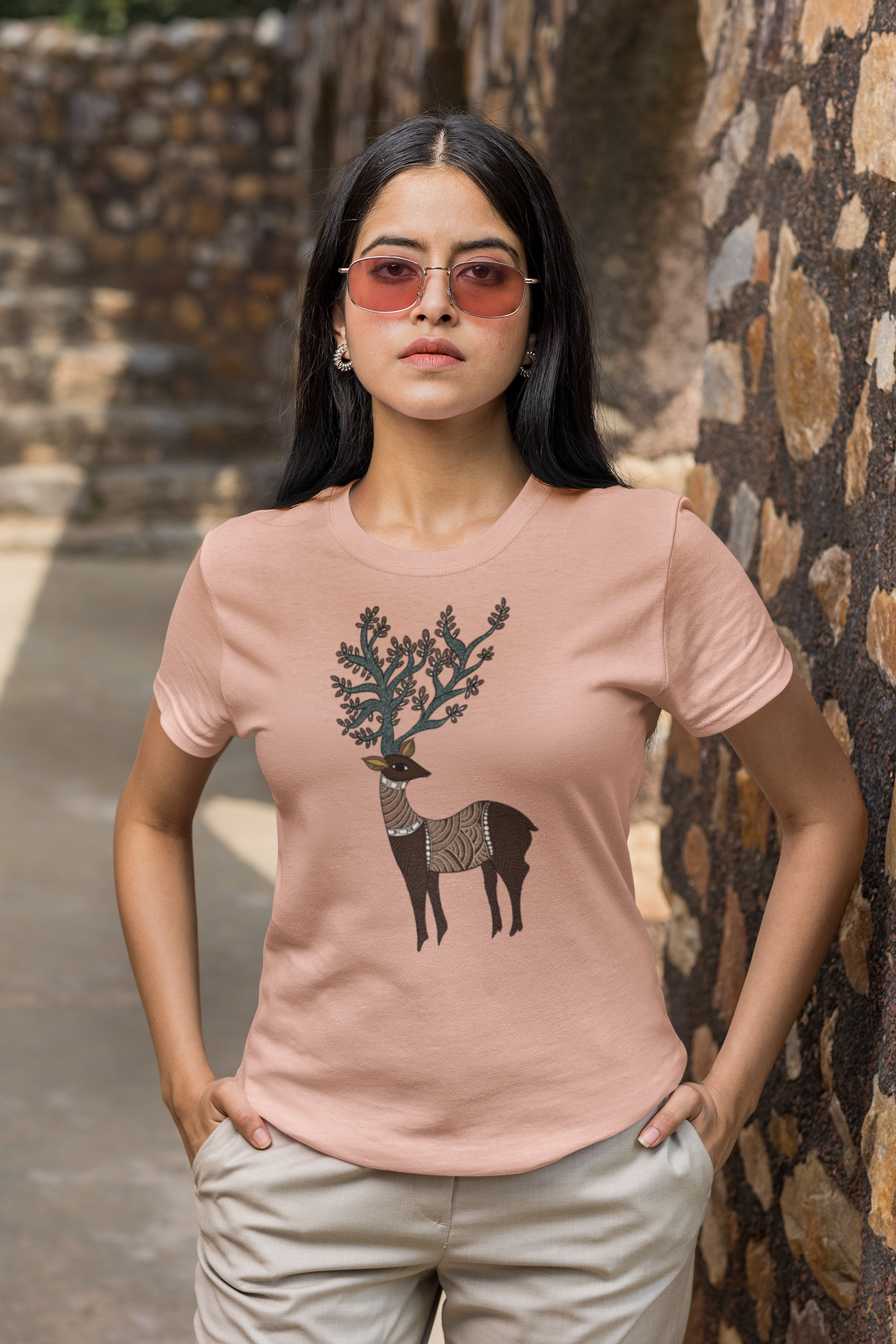 Unisex Gond Deer T-shirt