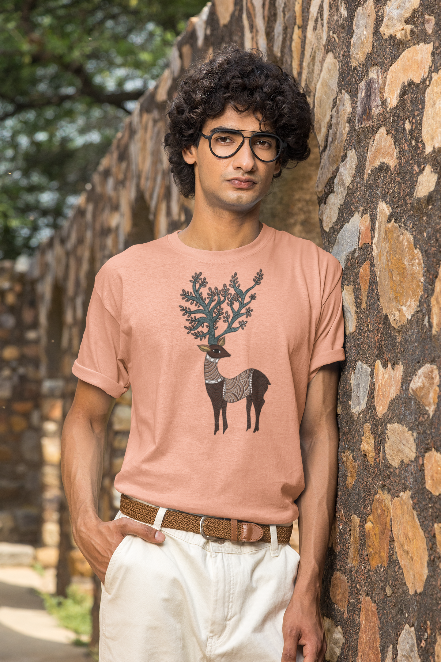 Unisex Gond Deer T-shirt