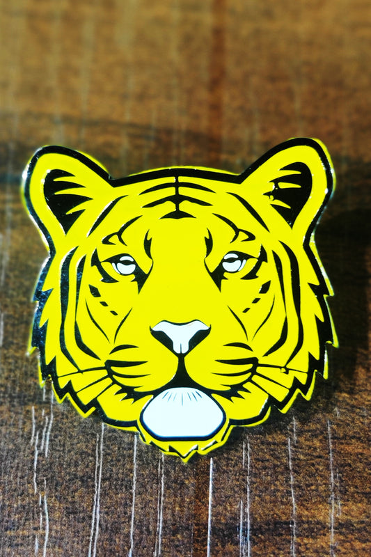 Tiger Face Pin