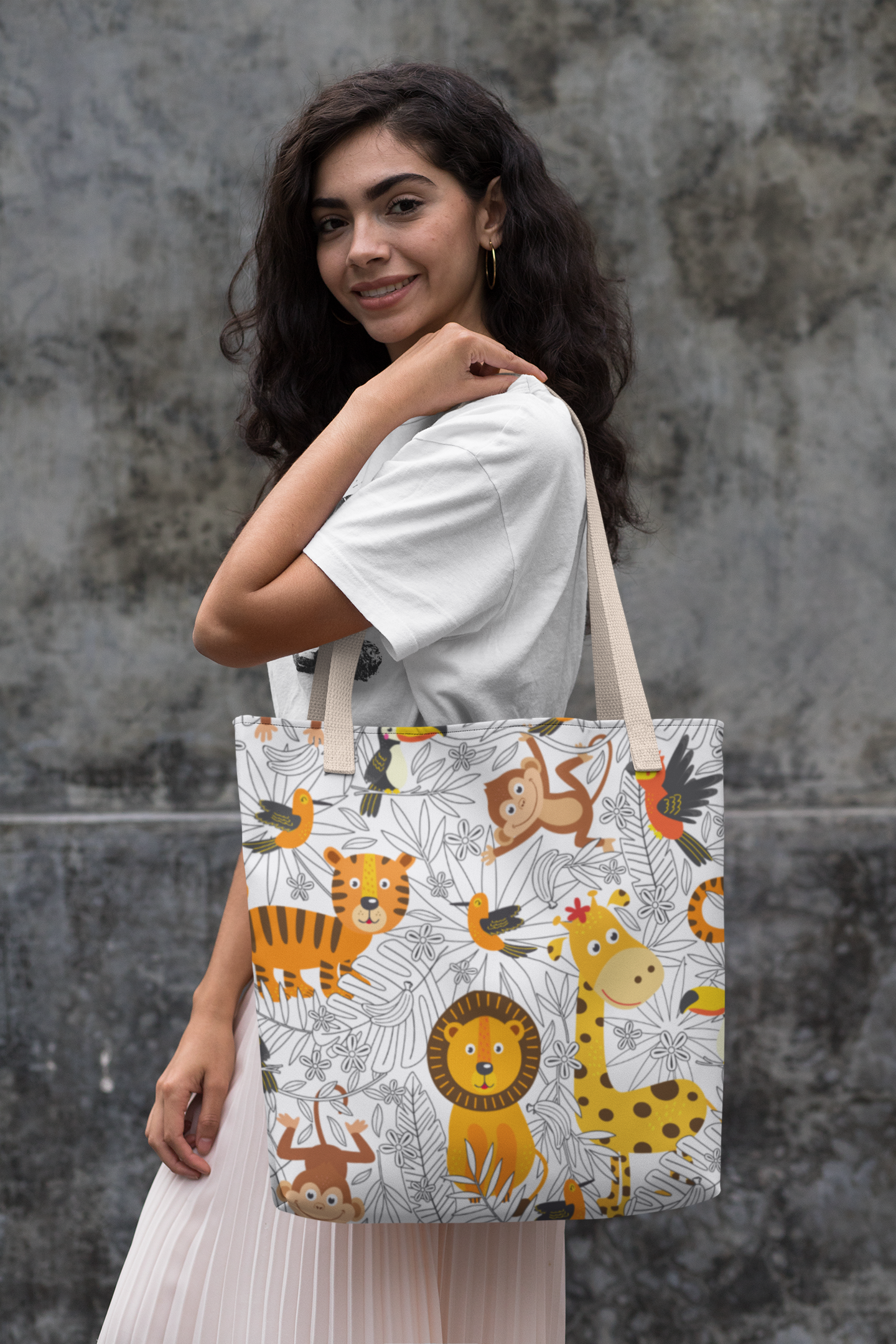 Animal Jungle Tote