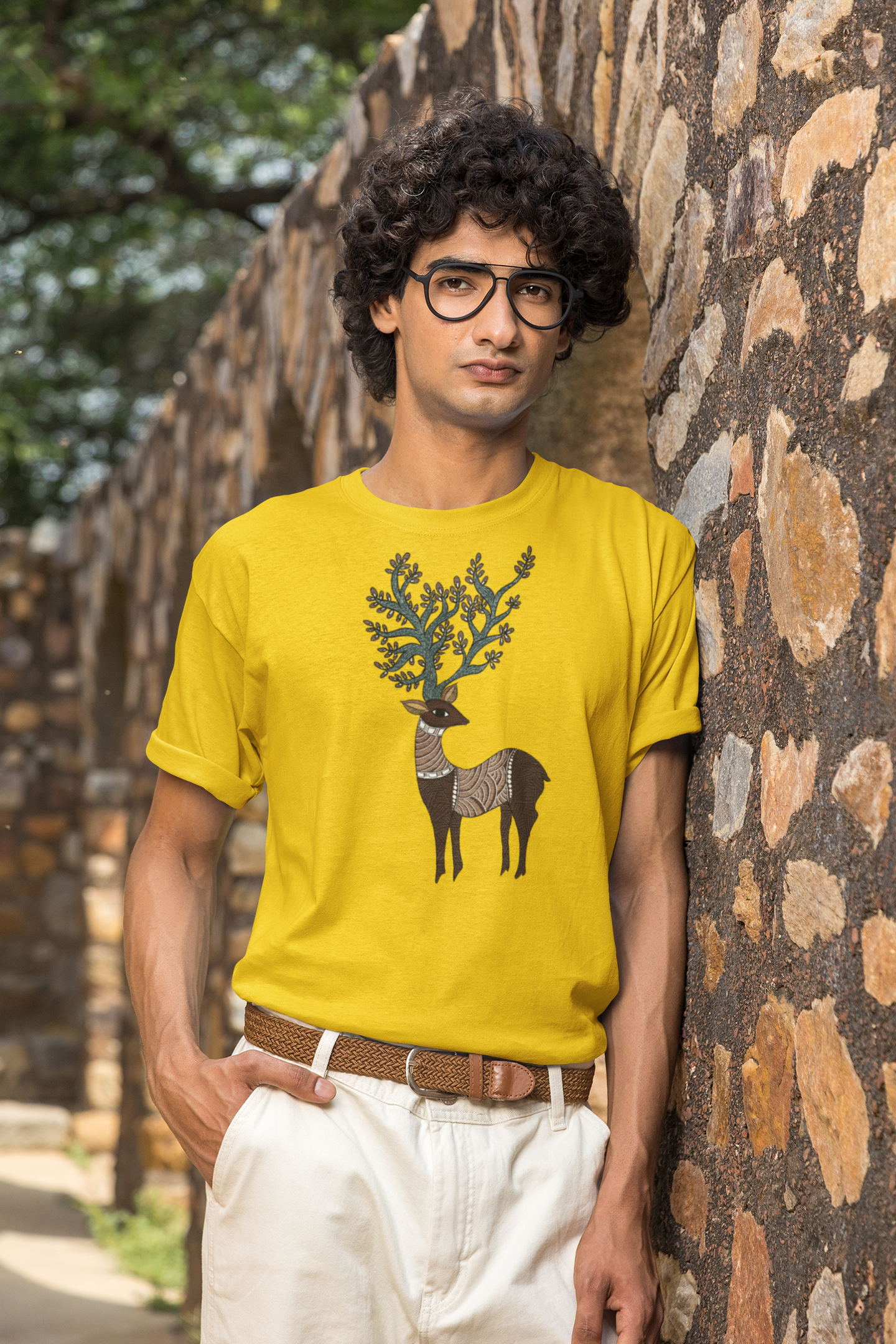 Unisex Gond Deer T-shirt