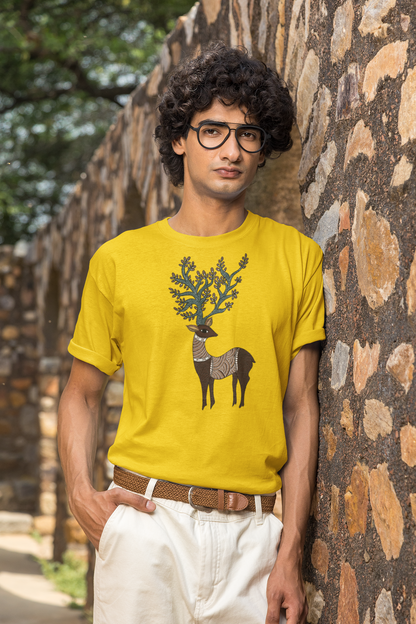 Unisex Gond Deer T-shirt