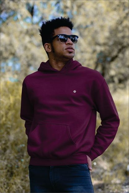 Unisex Maroon Hoodie