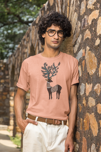 Unisex Gond Deer T-shirt