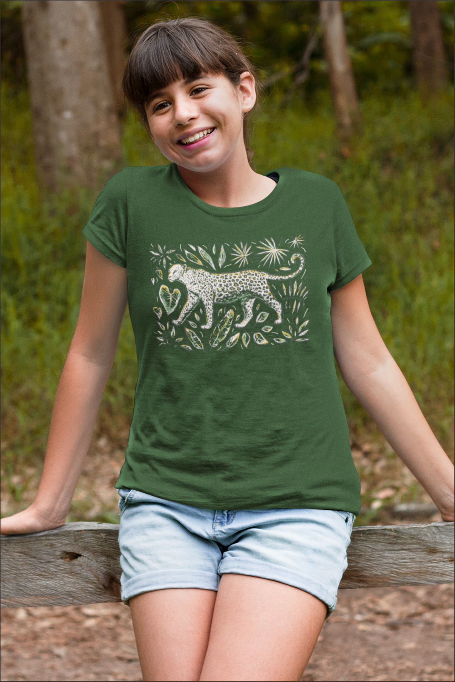 Tropical Leopard T-shirt